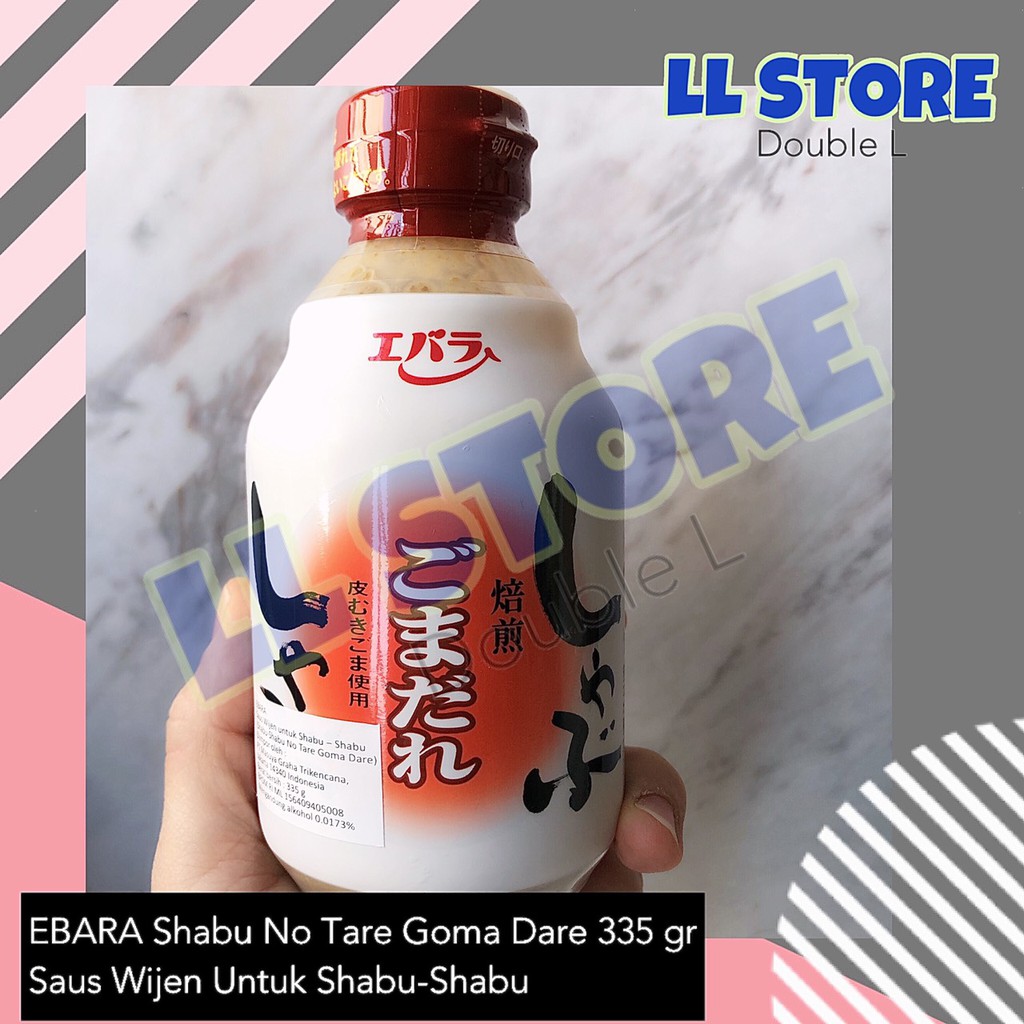 

EBARA Shabu No Tare Goma Dare 335 gr | Saus Wijen Jepang