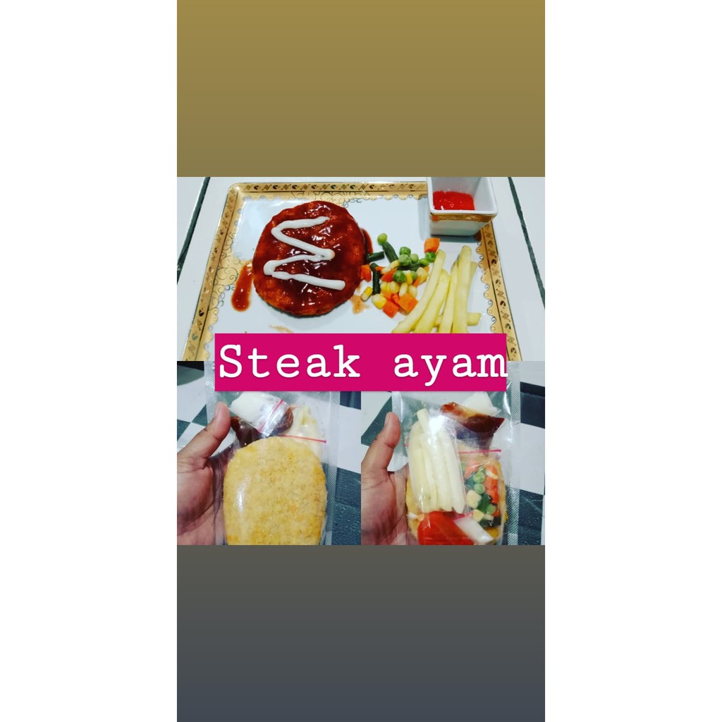 STEAK AYAM FROZEN FOOD