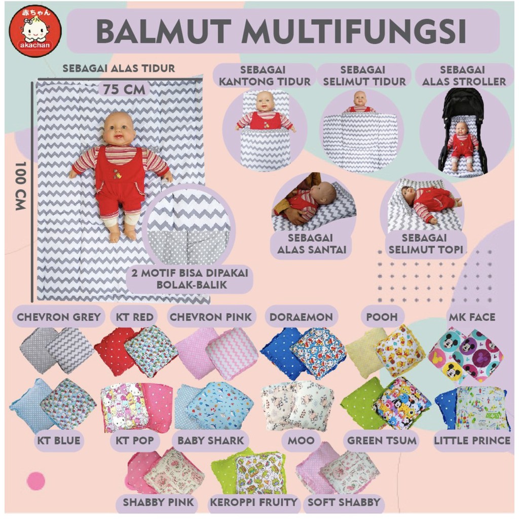 PO Balmut Multifungsi pre order bantal selimut