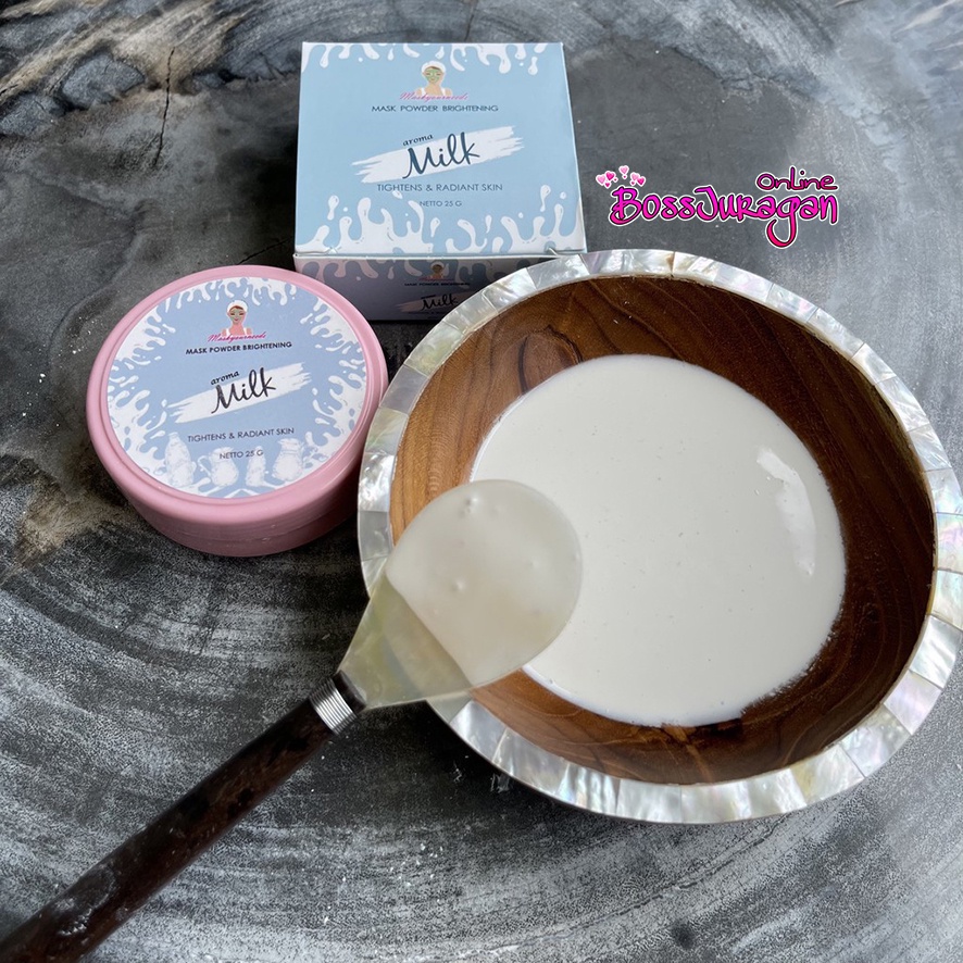 (BOSS) MASKER Maskyourneeds MILK BPOM 25G