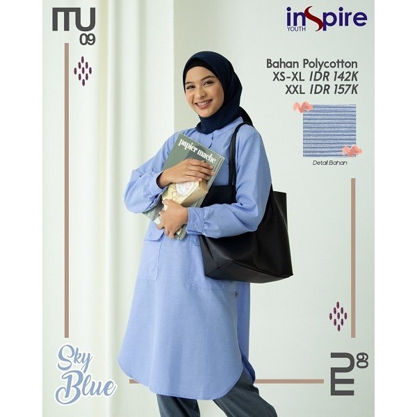 INSPIRE TUNIK ITU 09 TERBARU POLOS