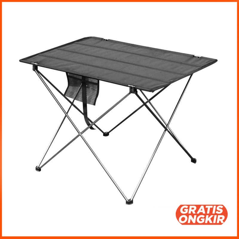 Meja Lipat Piknik Foldable Portable Ultralight 56.5x40.5x41 cm