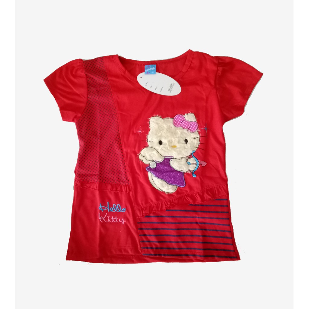 Kaos anak Hello kitty