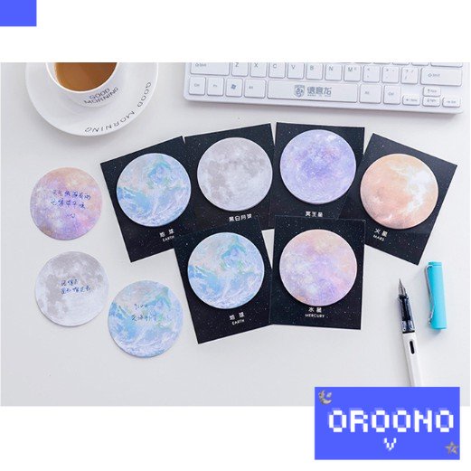 

oroono - Sticky Notes Post It Journal Planet