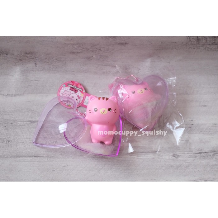 PROMO SQUISHY LICENSED cotton candy kitty by creamiicandy ( ORI)