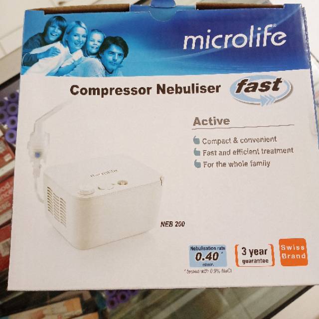 Nebulizer Microlife Neb 200 Brand Swiss Garansi 3 Tahun