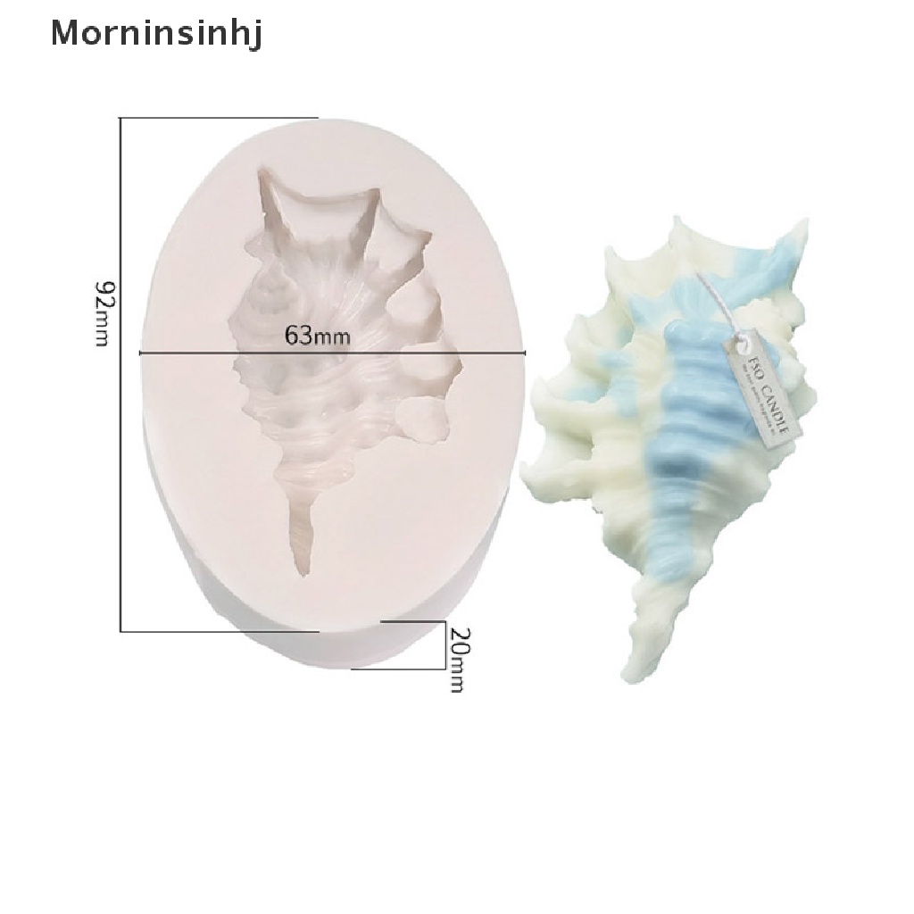 Cetakan Lilin Aroma Bentuk Keong Bahan Silikon Untuk Membuat Persediaan