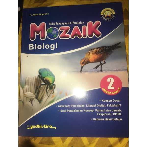 buku Biologi yudhistira kelas 11 second