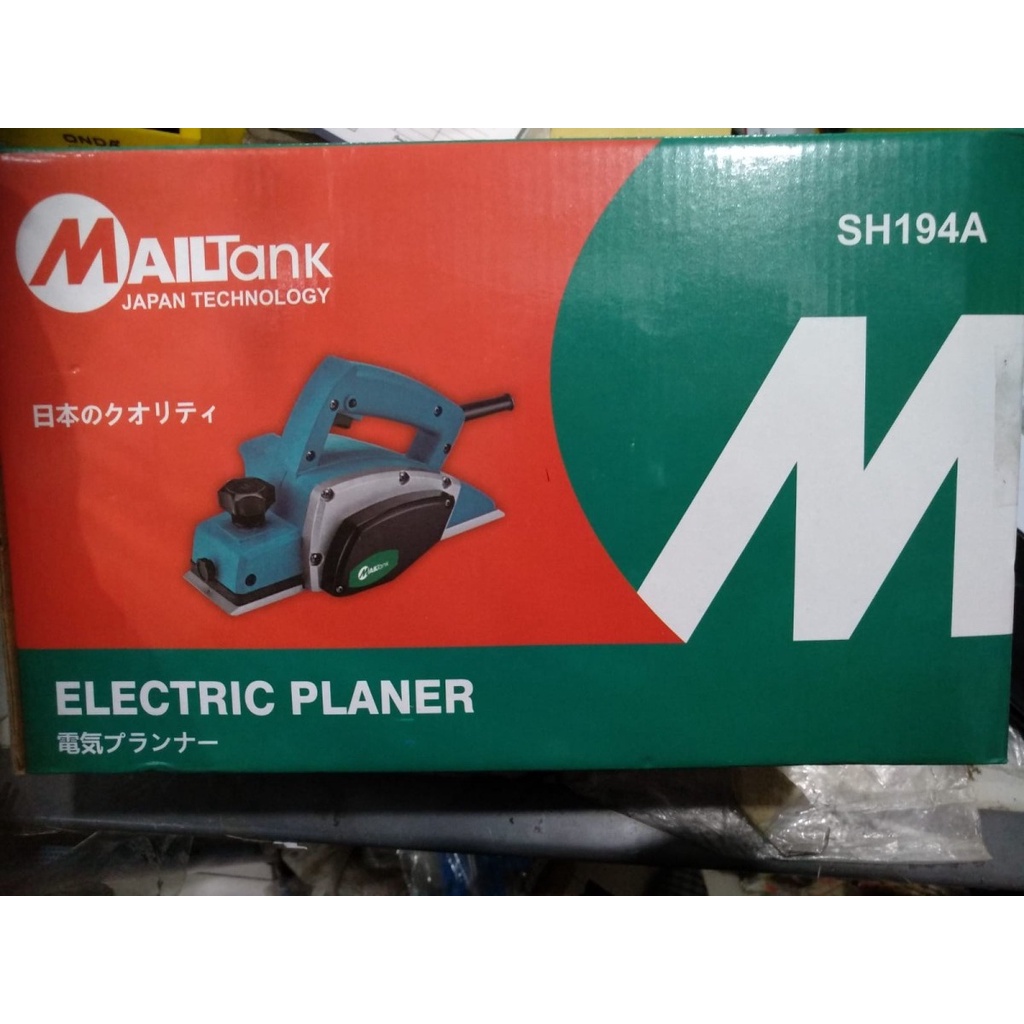 Mailtank SH194A Electic Planer Mesin Serut Kayu Listrik Penghalus Kayu SH194A Elektrik Planner Mesin