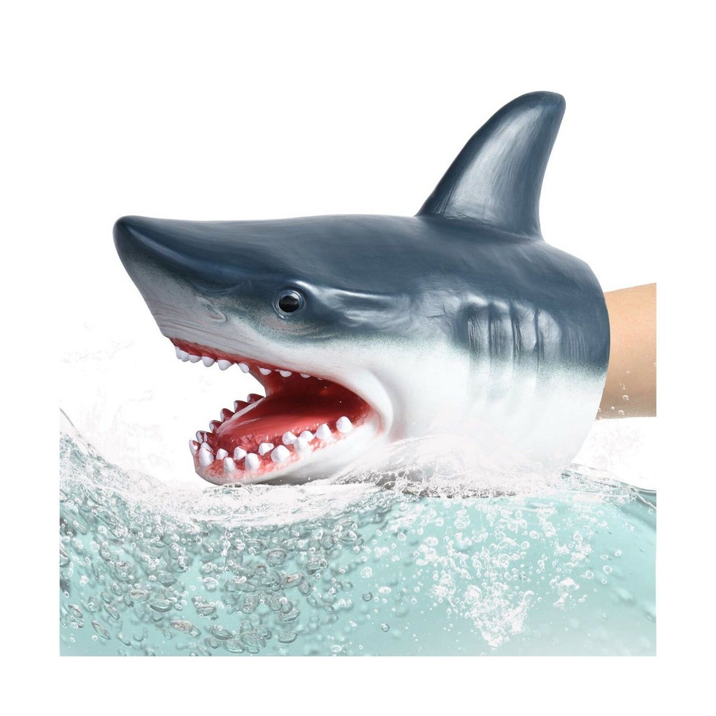 New Shark Head Hand Puppet Soft Kids Toy Gift Great Decoration Glove Funny Toys Educational toys