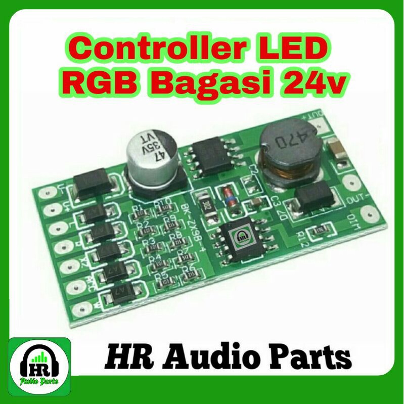 Driver Modul Controler Led Tail Bagasi RGB Mobil 24V Running Led Truk