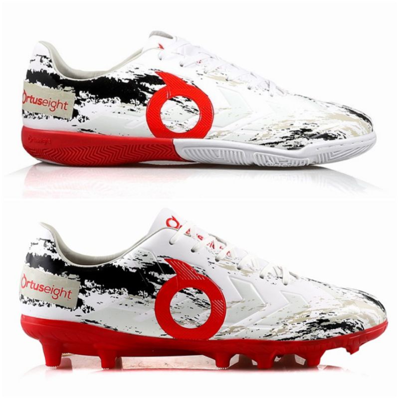Sepatu Bola Futsal Ortuseight Inferno FG IN White Original