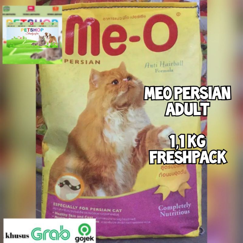 MAKANAN KUCING MEO ME-O PERSIAN ADULT 1.1 KG FRESHPACK