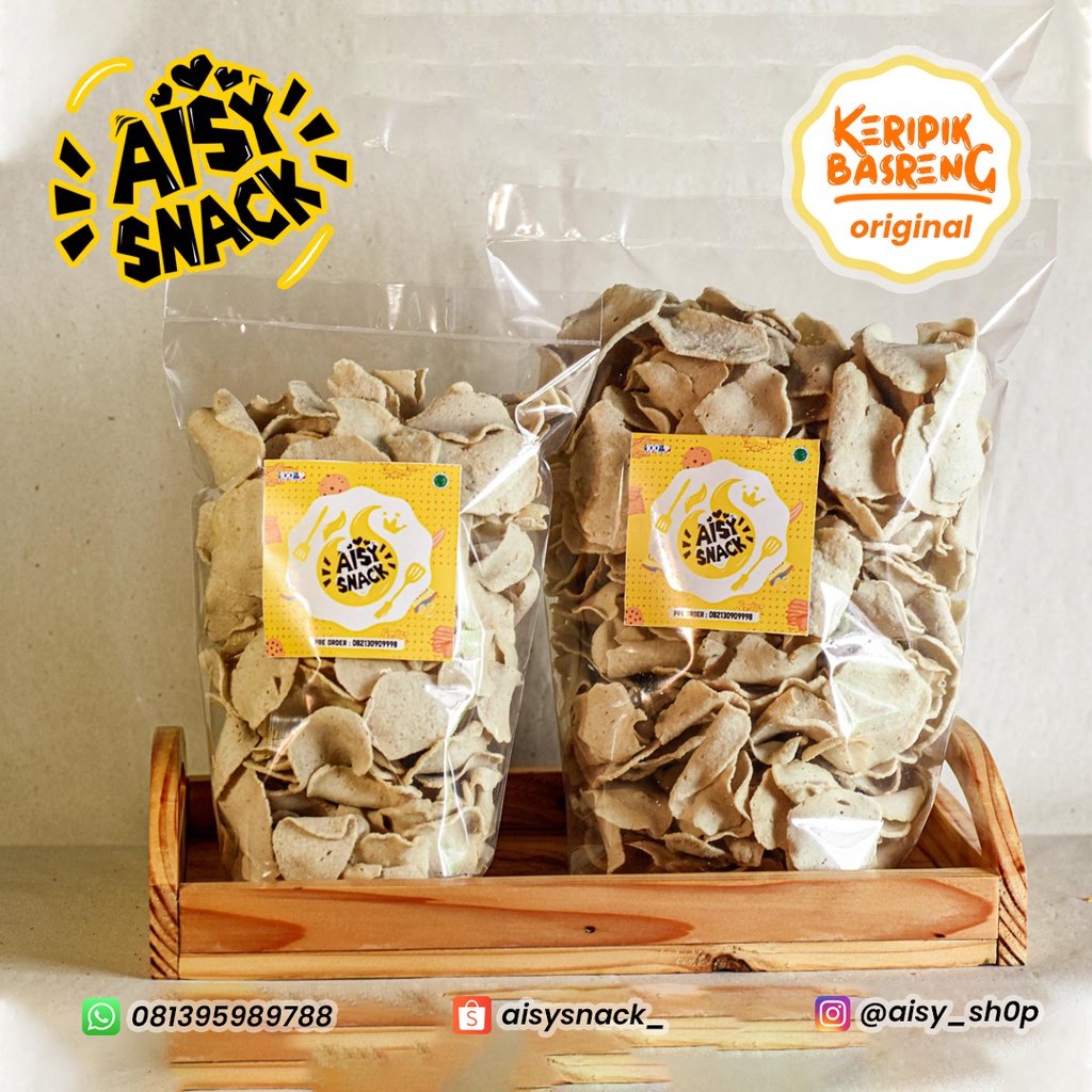 

Keripik Basreng Renyah / Rasa Original
