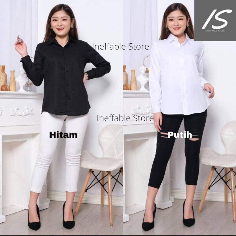 Kemeja Wanita - Kerja/Kantor/Formal - Katun Toyobo Jepang