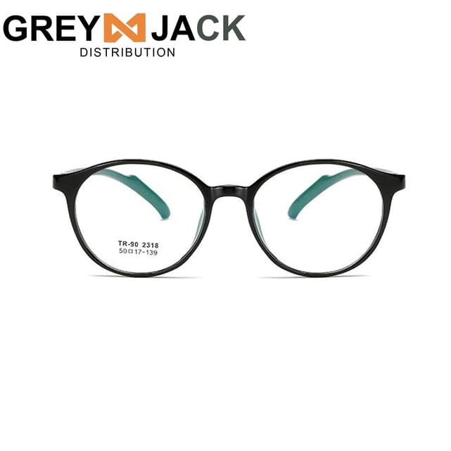 

Grey Jack Frame Kacamata Fashion TR90 Lensa Normal 2318