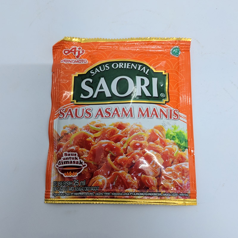 

Saori Saus Asam Manis Fuyunghai 25Gr