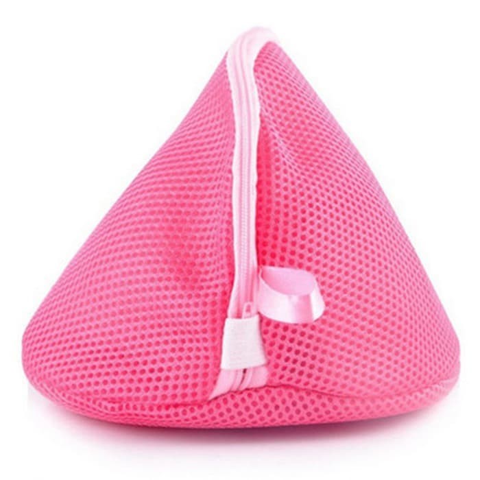 TRIANGLE LAUNDRY BAG-Tas Mesh untuk Baju, Bra, Kaos Kaki Cuci Laundry