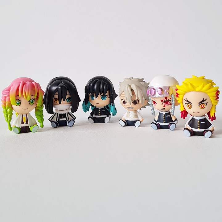 Set Figure Demon Slayer Hashira Chibi Duduk/Topper Kimetsu