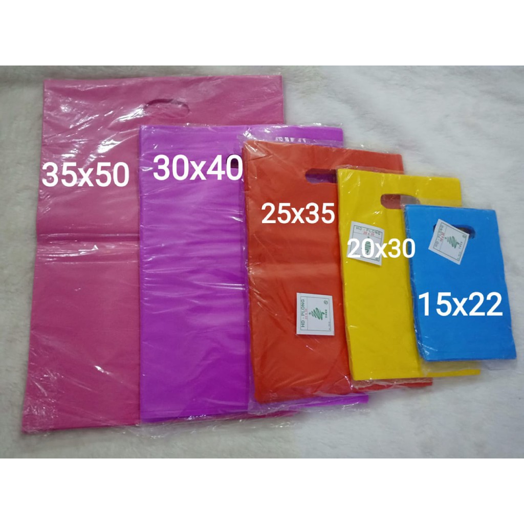 PLASTIK PAKING TANPA PLONG JUAL ECER MINIM CUMA 20 LEMBAR