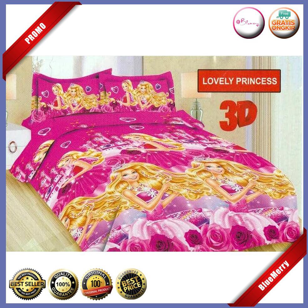 Sprei Bonita Lovely Princess B4 No.1 King 180 Seprai Pink Putri G0Lden BMSC800