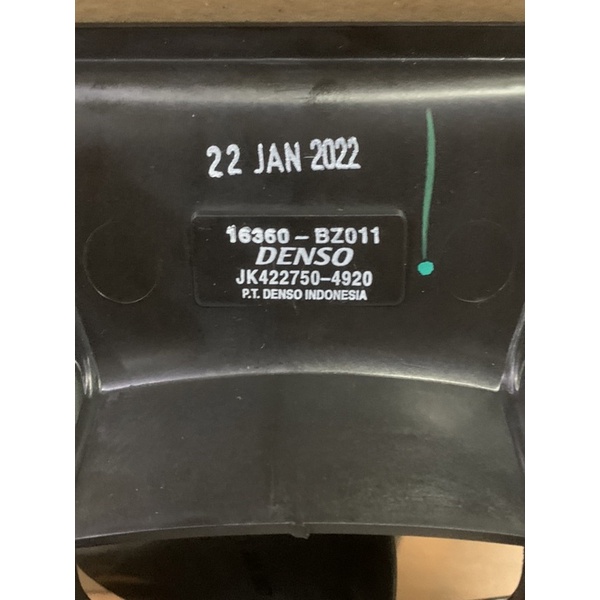 Motor Fan Assy Komplit Dengan Kipas Original 1.3 2003-2011 16360-BZ011