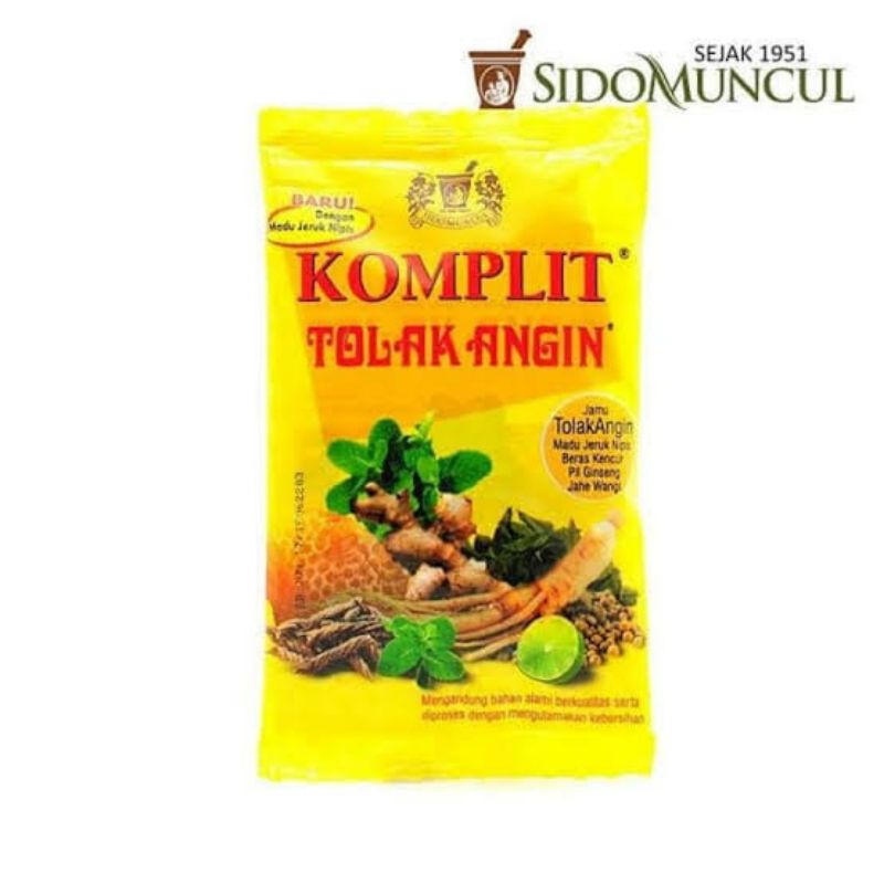 JAMU TOLAK ANGIN KOMPLIT SIDO MUNCUL