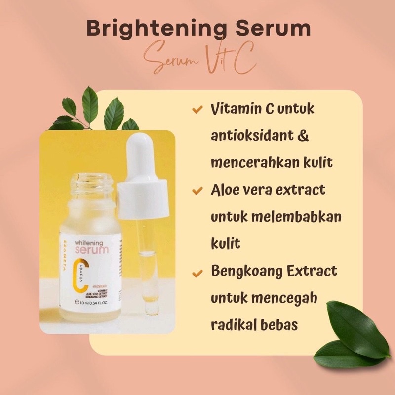 WHITENING SERUM EZANETA BPOM SERUM MENCERAHKAN WAJAH SERUM AUTO GLOWING SERUM VITAMIN C TERMURAH/PROMO/COD/FREE ONGKIR