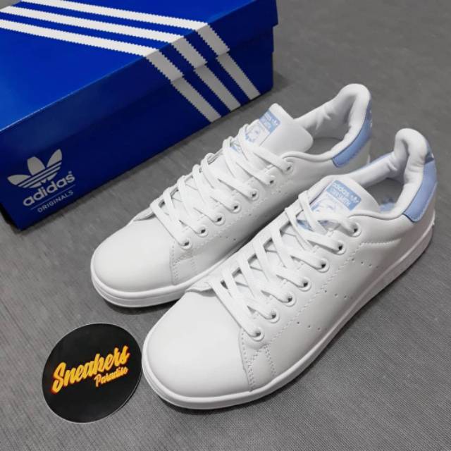 Adidas Stan Smith White Blue