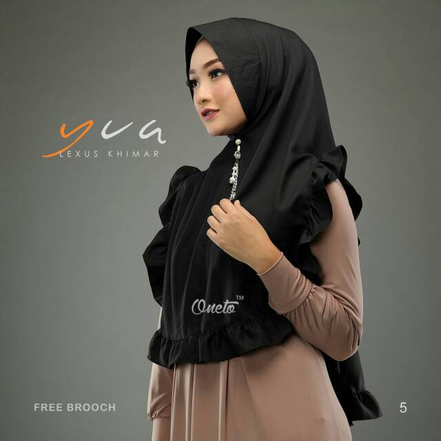 Hijab brand ori onetto khimar yua FREE Bros dagu