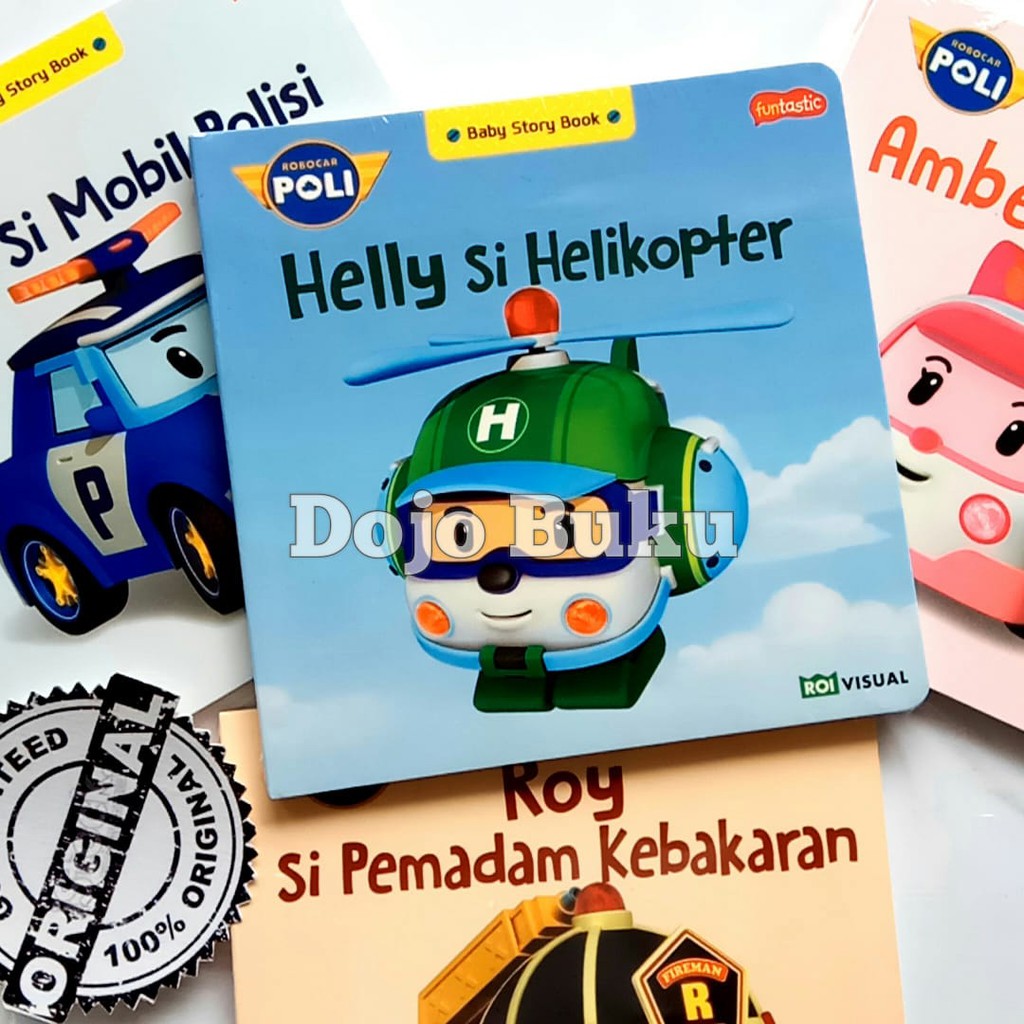 Seri Robocar Poli Baby Story Book by Roi Visual