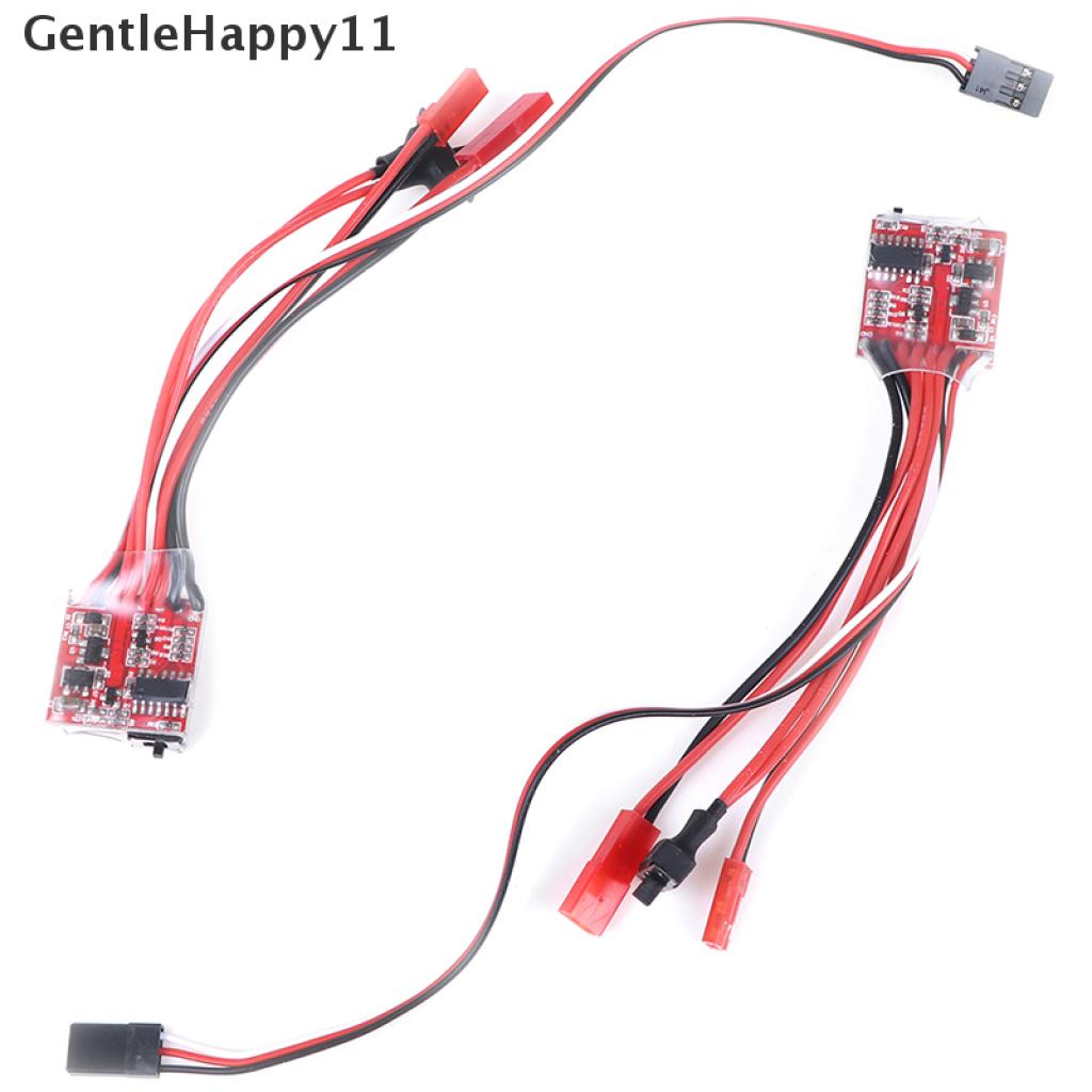 Gentlehappy 20A ESC 30A ESC Motor Speed RC ESC 2KHz Maju Mundur Sikat Rem