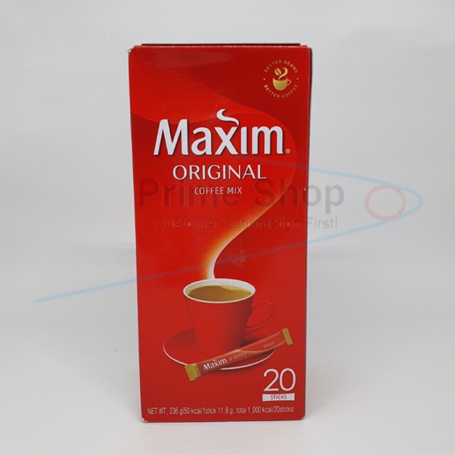 

Maxim Original Coffee KOREA Isi 20 Sachet Kopi Korea