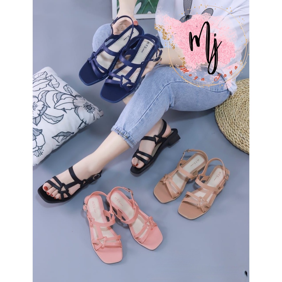 sandal wanita hys import tali sendal jelly cewek sandal gunung