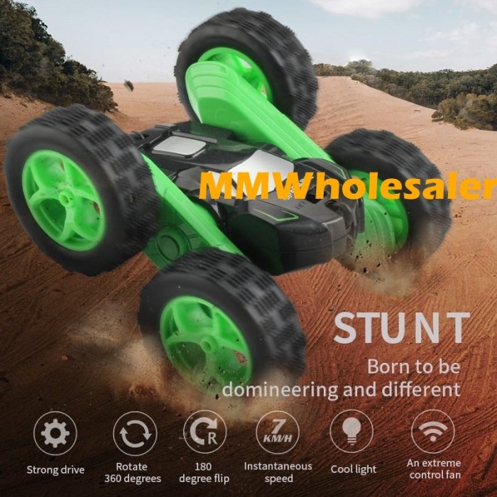 FIT JJRC Remote Control BRC Stunt Buggy Car 360 Degree Flip 2.4G