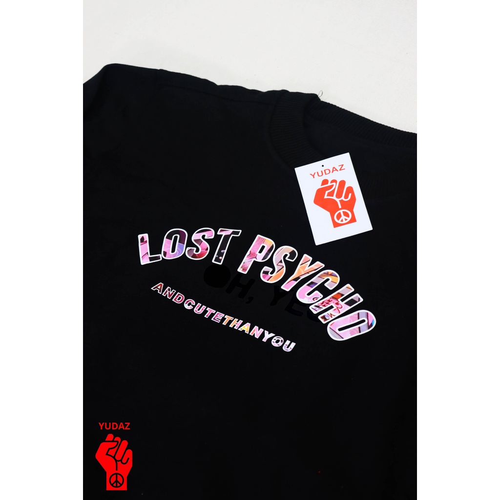 YUDAZ Sweaterpolos Basic Sweater Lost Psycho Color Size M-XXL (Pria & Wanita)-1