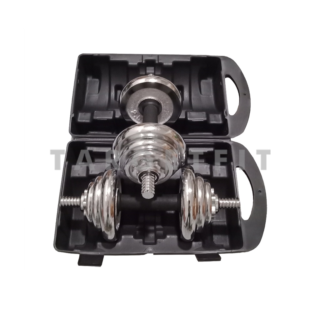 Iron Bull Dumbbell Barbell Set 40 LBS / 20KG with BAG