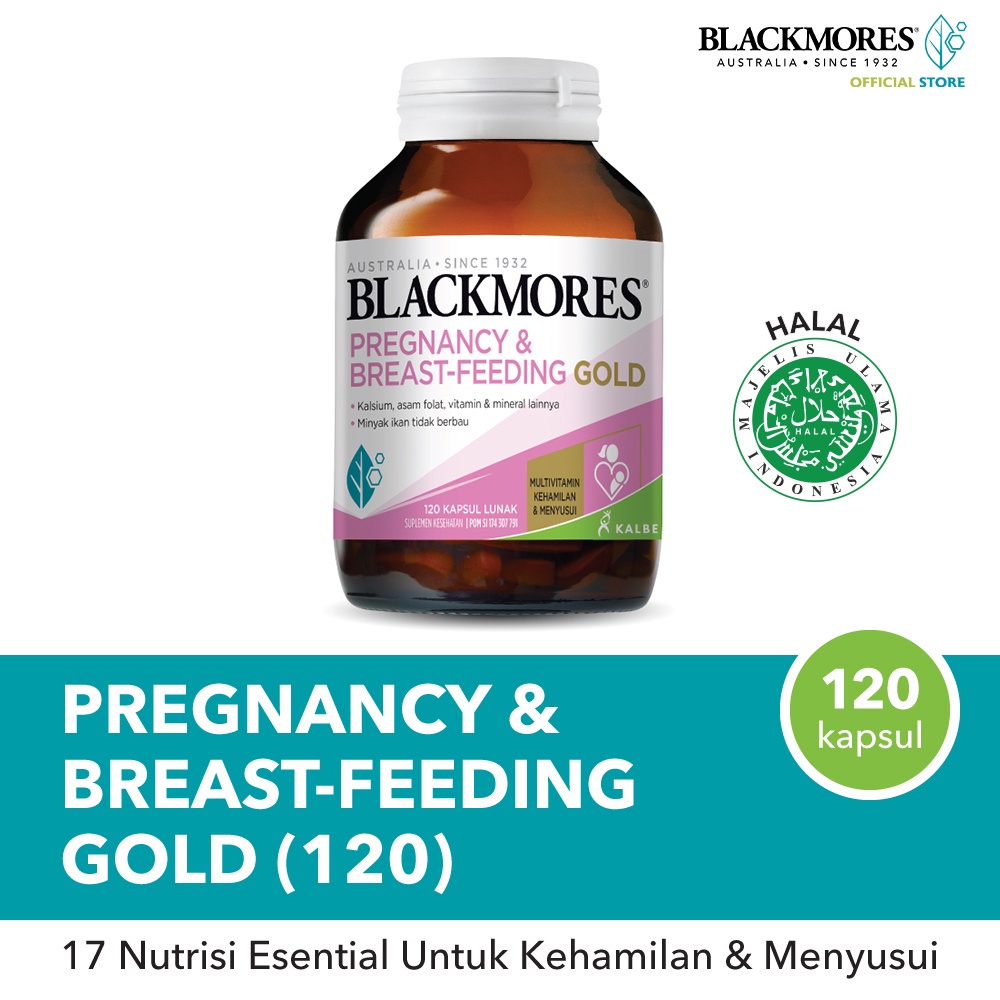 Blackmores Pregnancy and Breastfeeding Gold (Tersedia varian ukuran)