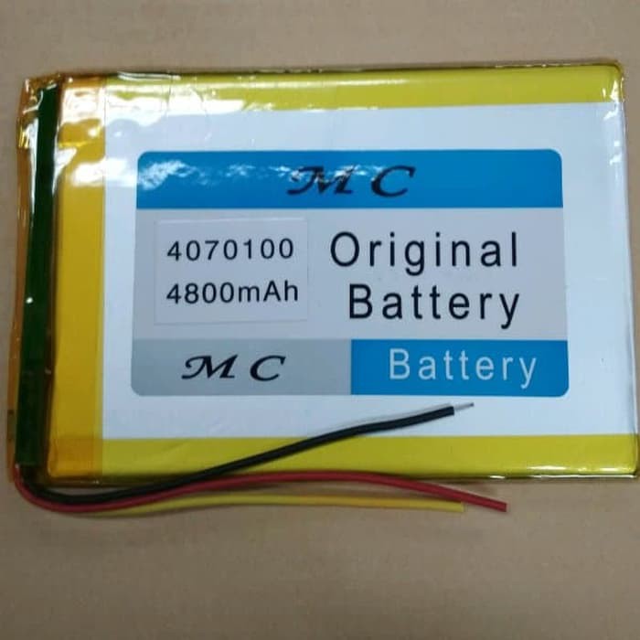 ready Baterai Advan Tablet 4070100 3 kabel Ori battrey batrai batre hp