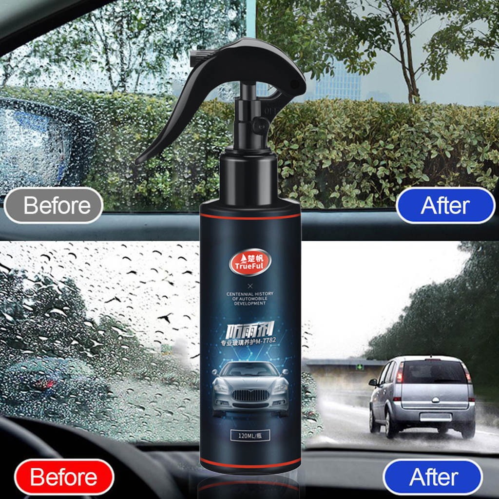 Trueful Car Windshield Coating Hydrophobic Liquid Spray 120ML B7