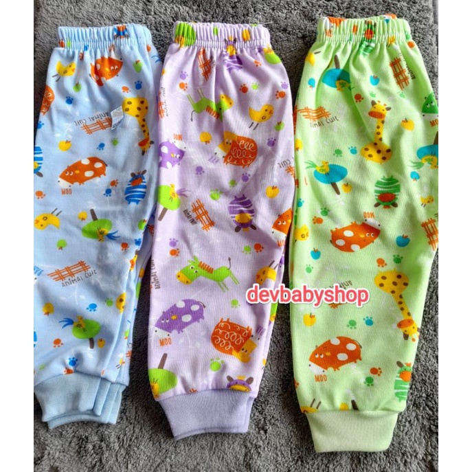 3PCS CELANA PANJANG BAYI JAY JAY-CELANA PANJANG BAYI LEMBUT-CELANA PANJANG BAYI MURAH