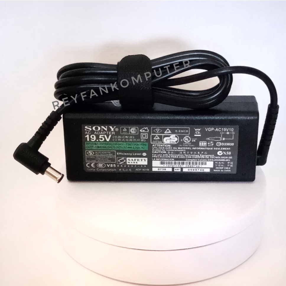 Charger Laptop Adaptor TV LCD/LED SONY BRAVIA VGP-AC19V42 19.5V-4.74A