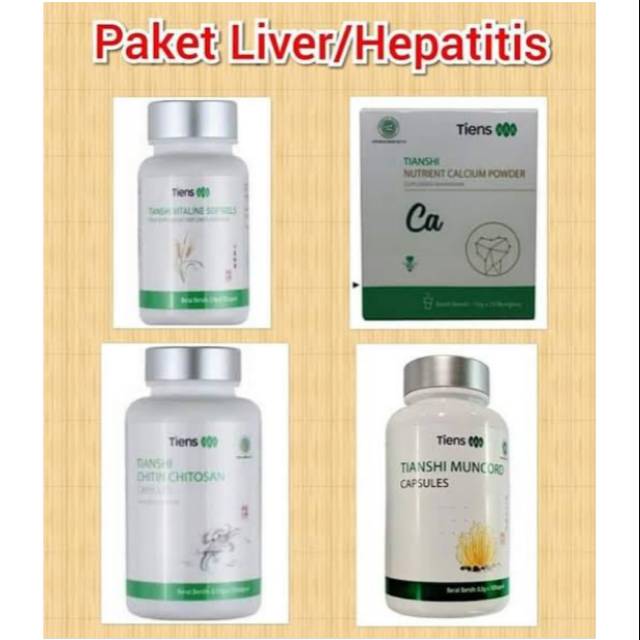 TIENS PAKET SILUSI ATASI HEPATITIS / LIVER  ASLI TIENSHI