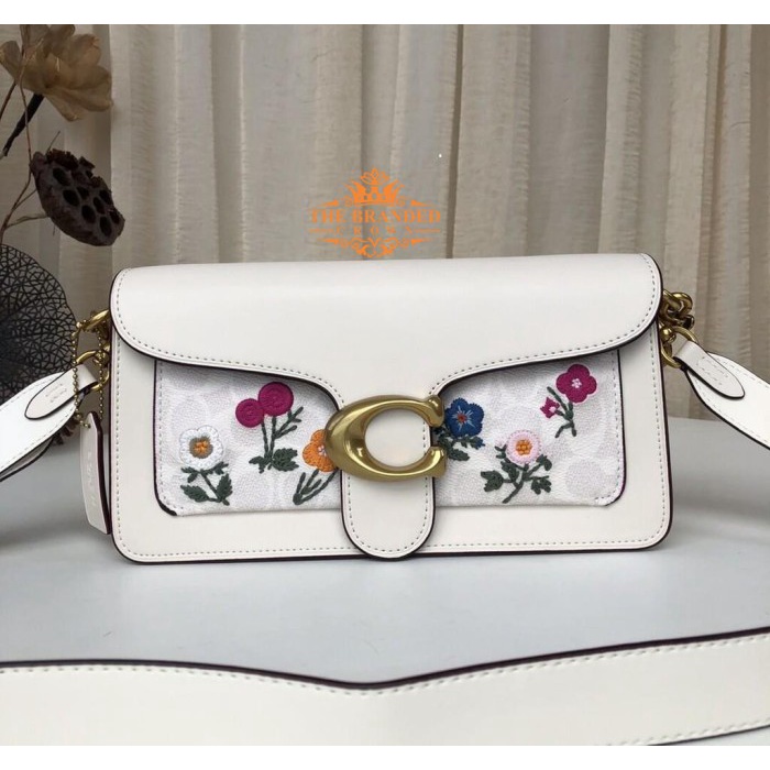 Tas Coach 2081 627 New Embroidered Flower Bacchus Bag Tabby Handbag