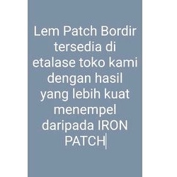 Patch Bordir Jahit Hati Warna Warni Halus