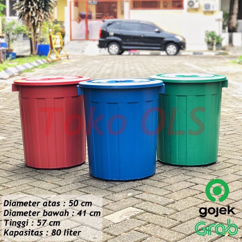 Ember Plastik Besar 80 Liter dan 60 Liter-1