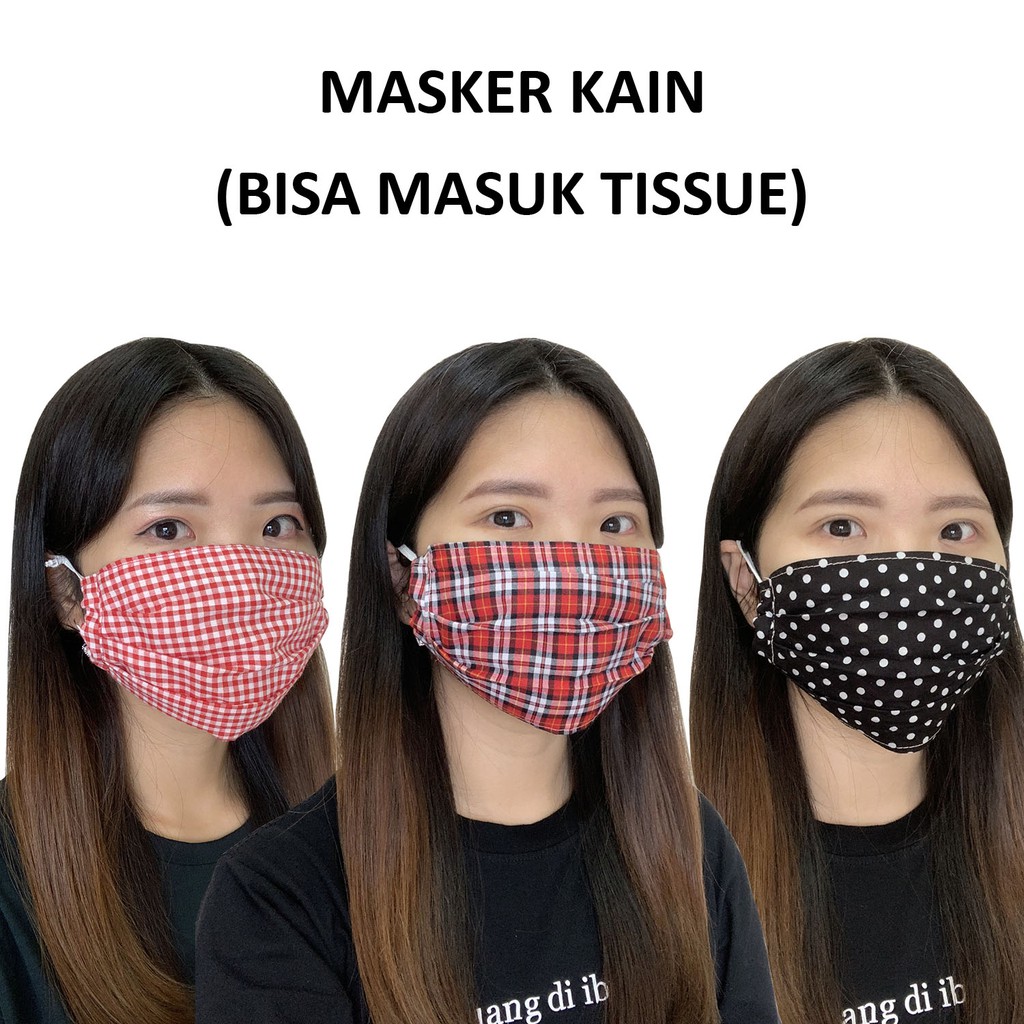 Masker Kain Kanvas Pelindung Muka Pelindung Wajah Dewasa dan Anak