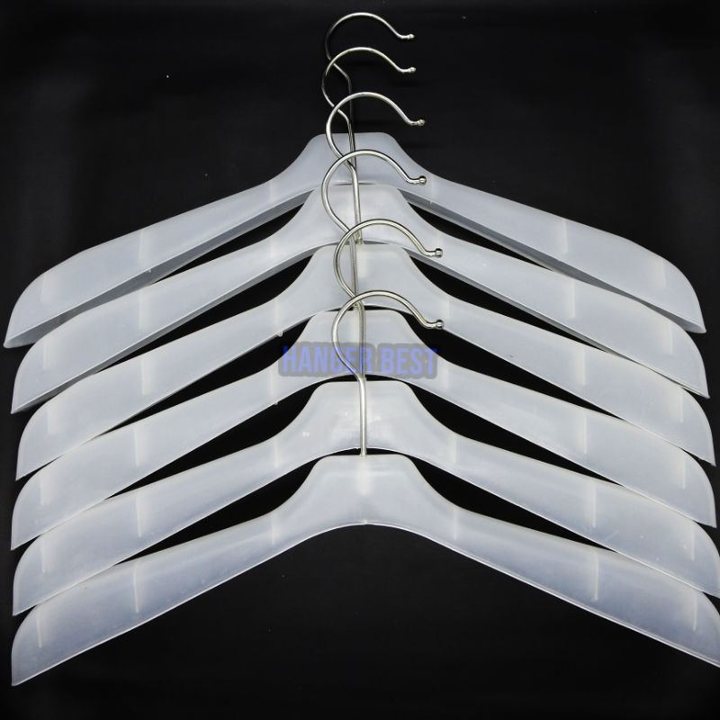 Hanger Gantungan Plastik - Baju - Jas (1 Lusin) |  181 |Berkualitas - WARNA