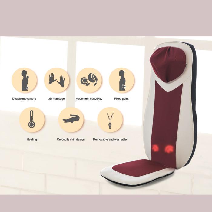 Jual Kursi Pijat Tokuyo 3d Kursi Pijat Massage Cushion Th 510 Pake Mobil Bisa Shopee Indonesia