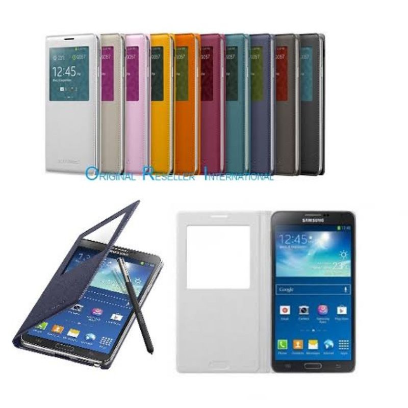 Casing Atau Kondom S Flip Cover Samsung Galaxy Note 3 / N9005